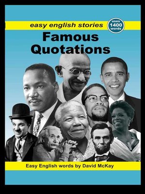 cover image of Easy English Book of Quotations